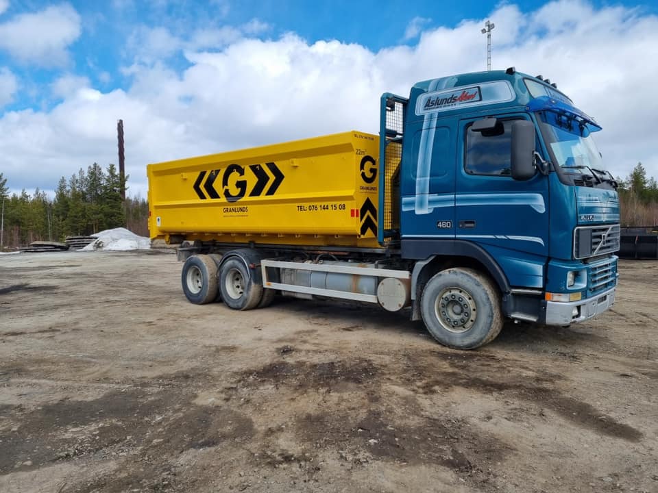 Granlunds Maskin & Metallåtervinning AB i Vilhelmina – referensbild