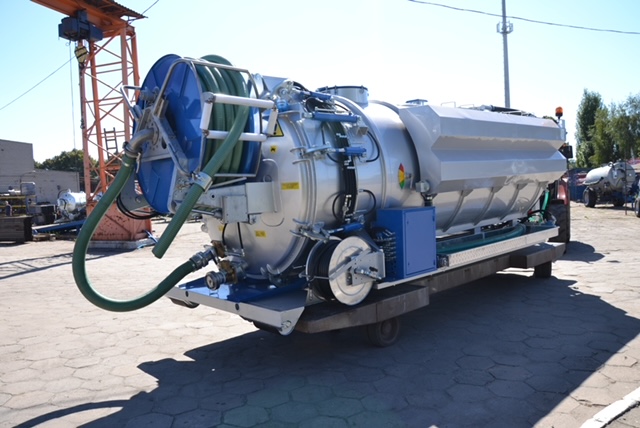 Slamsug på lastväxlar ram – produktbild 3