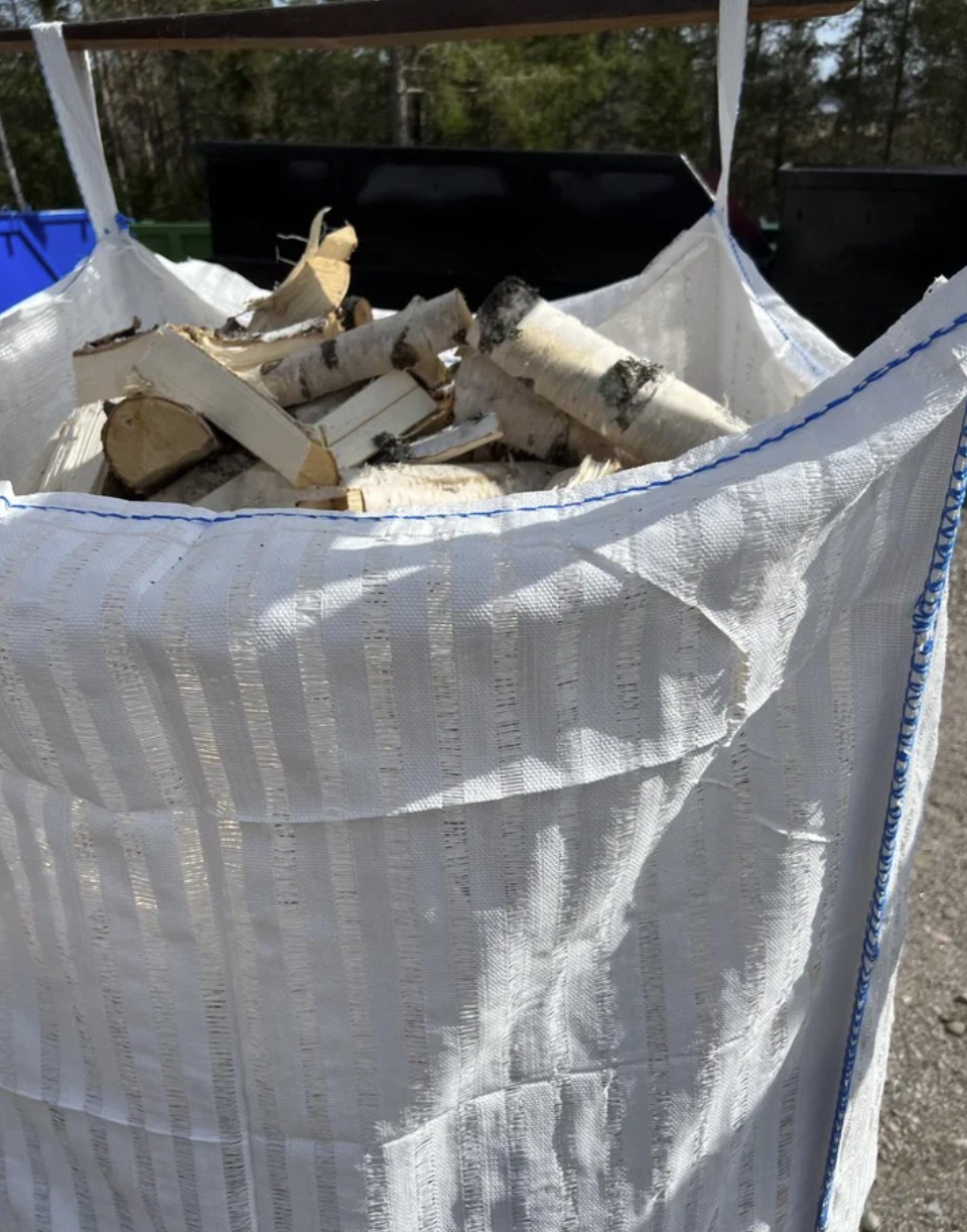 Vedsäckar BIG BAG – produktbild 2