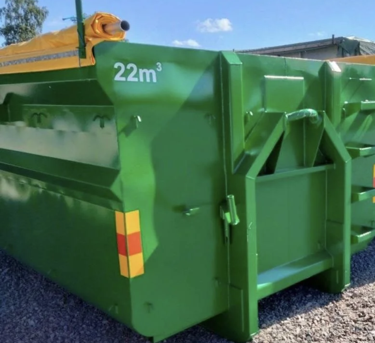 Containerflak för spannmål 22–30 m³ – produktbild 1